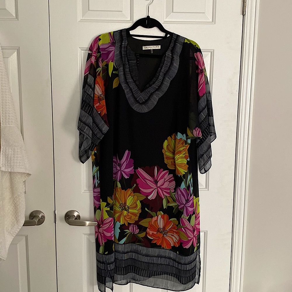 Trina Turk dress, size 10. Excellent condition. Worn twice.
